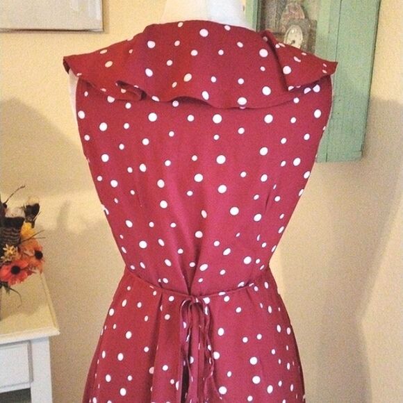 Arianna by Howard's True Wrap Tomato Girl Dress - Picture 6 of 10